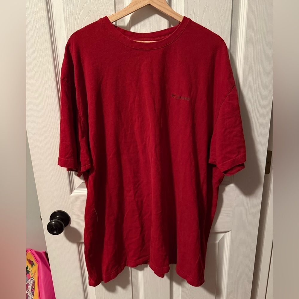 Columbia Classic Red Men's T-Shirt XXL